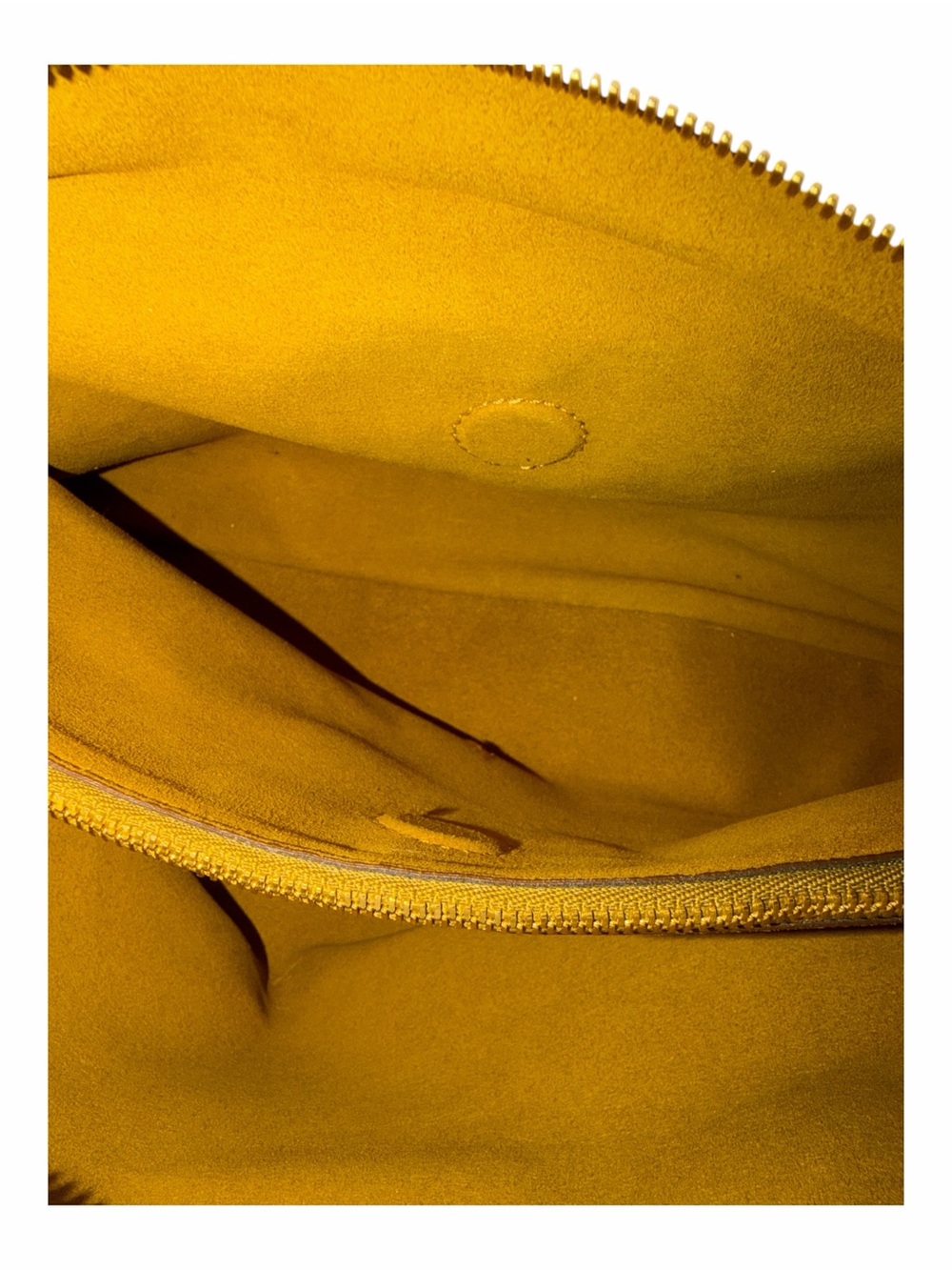 Authentic Stella McCartney Perforated Circle Logo Zip-Top Shoulder Bag - Cream - Picture 8 of 9